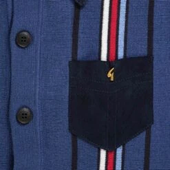 Gabicci Vintage 1973 50th Anniversary Fulkirk Shirt - Navy -Emporio Clothing Shop gabicci vintage 1973 50th anniversary fulkirk shirt navy p58732 856897 image