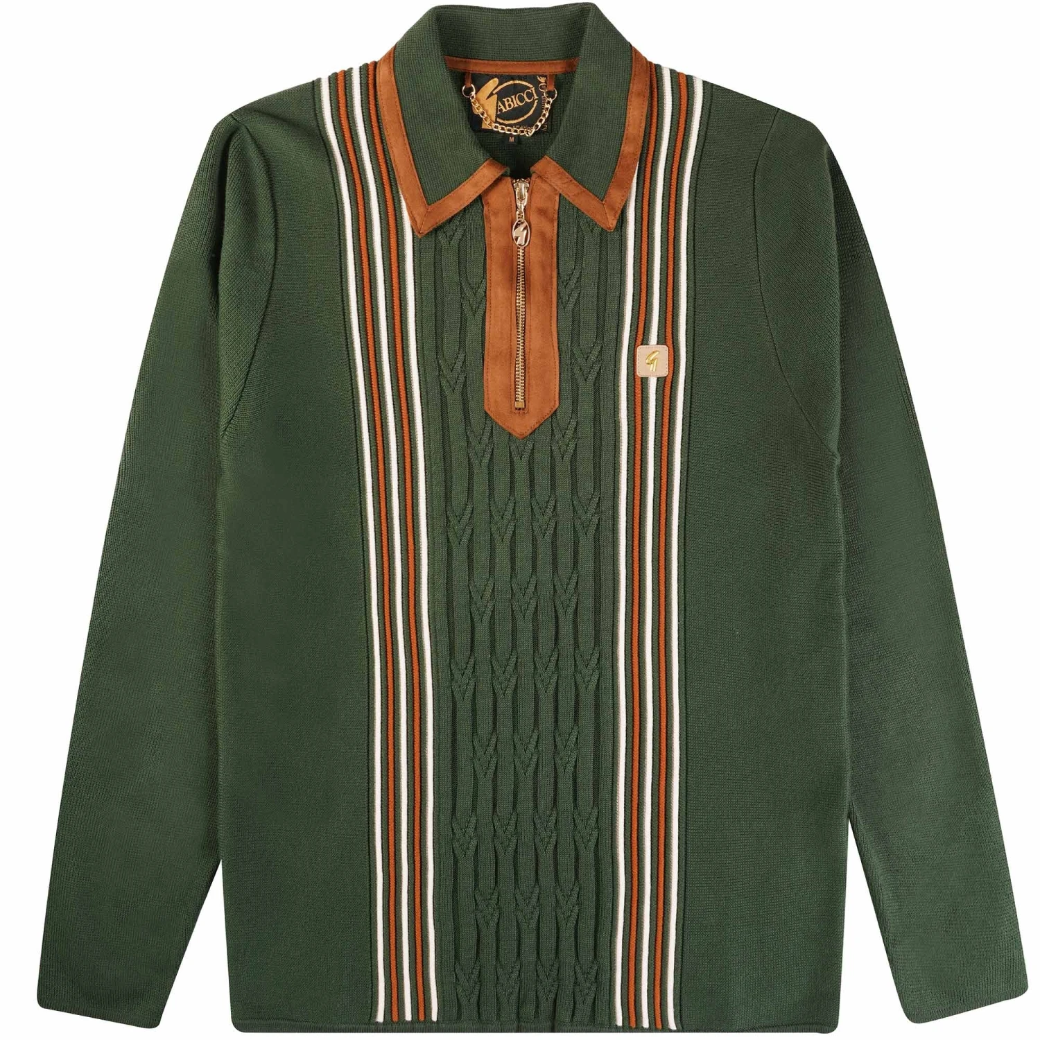 Gabicci Vintage 1973 50th Anniversary Norman Polo Shirt - Forest 3 Gabicci Vintage 1973 50th Anniversary Norman Polo Shirt - Forest