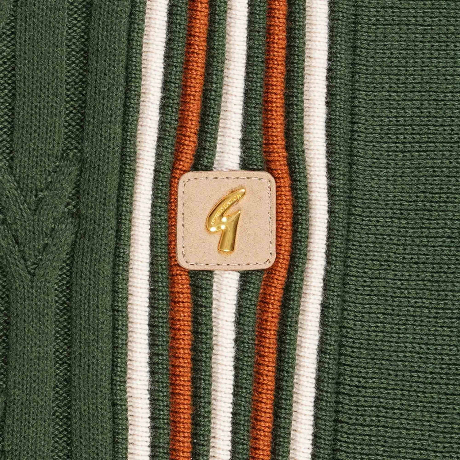 Gabicci Vintage 1973 50th Anniversary Norman Polo Shirt - Forest 5 Gabicci Vintage 1973 50th Anniversary Norman Polo Shirt - Forest - Image 3