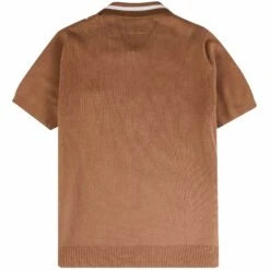 Gabicci Vintage 1973 50th Anniversary Robyn Zip Up Polo Shirt - Honeycomb -Emporio Clothing Shop gabicci vintage 1973 50th anniversary robyn zip up polo shirt honeycomb p58724 856953 image