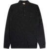 Gabicci Vintage 1973 Francesco Long Sleeved Polo Shirt - Black -Emporio Clothing Shop gabicci vintage 1973 francesco long sleeved polo shirt black p60751 901581 image