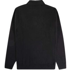 Gabicci Vintage 1973 Francesco Long Sleeved Polo Shirt - Black -Emporio Clothing Shop gabicci vintage 1973 francesco long sleeved polo shirt black p60751 901599 image