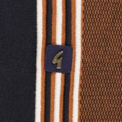 Gabicci Vintage 1973 Hanson Long Sleeve Polo Shirt - Navy -Emporio Clothing Shop gabicci vintage 1973 hanson long sleeve polo shirt navy p60777 902063 image