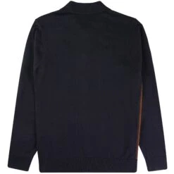 Gabicci Vintage 1973 Hanson Long Sleeve Polo Shirt - Navy -Emporio Clothing Shop gabicci vintage 1973 hanson long sleeve polo shirt navy p60777 902069 image