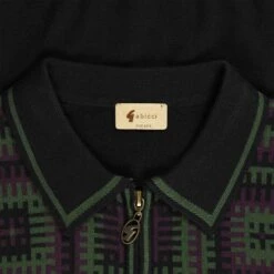 Gabicci Vintage 1973 Hutch Polo Shirt - Black -Emporio Clothing Shop gabicci vintage 1973 hutch polo shirt black p60763 902105 image