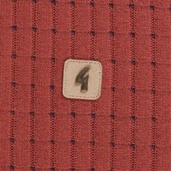 Gabicci Vintage 1973 Jura Long Sleeve Polo Shirt - Rust -Emporio Clothing Shop gabicci vintage 1973 jura long sleeve polo shirt rust p60762 902015 image