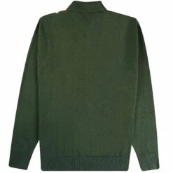 Gabicci Vintage 1973 Soda Long Sleeved Polo Shirt - Forest -Emporio Clothing Shop gabicci vintage 1973 soda long sleeved polo shirt forest p60759 901623 image