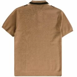 Gabicci Vintage 1973 X Stuarts Searle Polo Shirt - Camel -Emporio Clothing Shop gabicci vintage 1973 x stuarts searle polo shirt camel p58625 857239 image