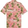 Go Barefoot Convertible-Collar Printed Cotton Shirt - Waikiki -Emporio Clothing Shop go barefoot convertible collar printed cotton shirt waikiki p60516 886661 image