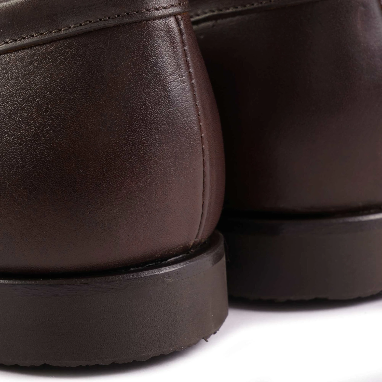 Harrys London Beck G Pull Up Calf Loafers - Ebony 8 Harrys London Beck G Pull Up Calf Loafers - Ebony - Image 6