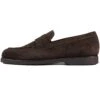 Harrys London Beck G Suede Crepe Rubber Loafers - Espresso