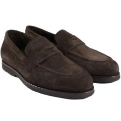 Emporio Clothing Shop -Emporio Clothing Shop harrys london beck g suede crepe rubber loafers espresso p60533 888729 image