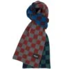 Howlin' Cosmic Checkerboard Scarf - Cosmic -Emporio Clothing Shop howlin cosmic checkerboard scarf cosmic p60567 892812 image