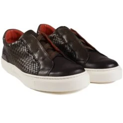 Emporio Clothing Shop -Emporio Clothing Shop jeffery west apollo woven leather dark brown p59193 871782 image