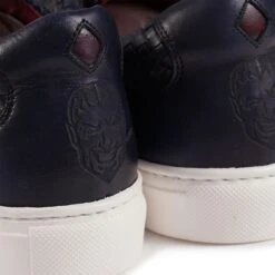 Jeffery West Apollo Woven Leather - Navy -Emporio Clothing Shop jeffery west apollo woven leather navy p59192 871694 image