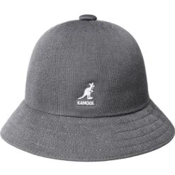 Kangol Tropic Casual Bucket Hat - Charcoal