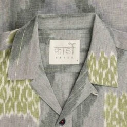 Kardo Ronen Shirt - Grey And Green -Emporio Clothing Shop kardo ronen shirt grey and green p60812 899741 image