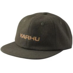 Karhu Logo Cap - Dark Olive/Brown Sugar