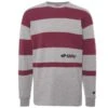 Karhu Uni Stripe Sweatshirt - Heather Grey/Rhodondendron