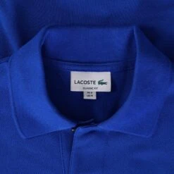 Lacoste Classic Fit Polo Shirt - Blue -Emporio Clothing Shop lacoste classic fit polo shirt blue p57230 826559 image