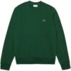 Lacoste Organic Brushed Cotton Sweatshirt - Green