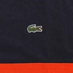Lacoste Rugby-Style Colour Block Polo Shirt - Navy -Emporio Clothing Shop lacoste rugby style colour block polo shirt navy p59793 884238 image