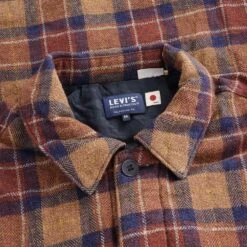Levis® Made And Crafted® Filled Overshirt - Plaid -Emporio Clothing Shop levis made and crafted filled overshirt plaid p51001 679099 image
