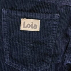 Lois Jeans Dallas Jumbo Cord Trousers - Navy -Emporio Clothing Shop lois jeans dallas jumbo cord trousers navy p25378 785743 image
