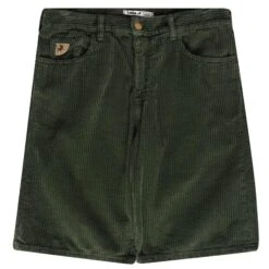 Lois Jeans Pepe Jumbo Cord Shorts - Green Olive