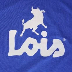 Lois Jeans Ringer Logo T-Shirt - Royal Blue -Emporio Clothing Shop lois jeans ringer logo t shirt royal blue p57099 823288 image