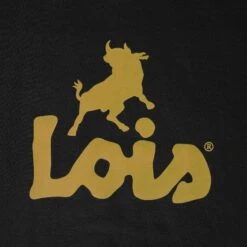 Lois Jeans Ringer T-Shirt - Black/Yellow -Emporio Clothing Shop lois jeans ringer t shirt black yellow p58342 851363 image