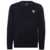 Lyle & Scott X Stuarts London Soft Italian Lambswool V-Neck Jumper - Dark Navy -Emporio Clothing Shop lyle scott x stuarts london soft italian lambswool v neck jumper dark navy p51871 705051 image