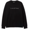 Ma Strum Chest Logo Crew Sweatshirt - Jet Black
