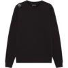 Ma Strum Core Crew Sweatshirt - Jet Black -Emporio Clothing Shop ma strum core crew sweatshirt jet black p59669 882268 image