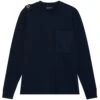 Ma Strum Long Sleeve Cargo Pocket Tee - Ink Navy -Emporio Clothing Shop ma strum long sleeve cargo pocket tee ink navy p59685 881711 image