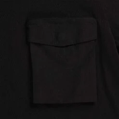 Ma Strum Long Sleeve Cargo Pocket Tee - Jet Black -Emporio Clothing Shop ma strum long sleeve cargo pocket tee jet black p59683 881747 image