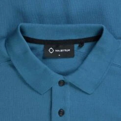 Ma Strum Long Sleeve Polo Shirt - Storm Blue 7 Ma Strum Long Sleeve Polo Shirt - Storm Blue -Emporio Clothing Shop ma strum long sleeve polo shirt storm blue p59674 882010 image