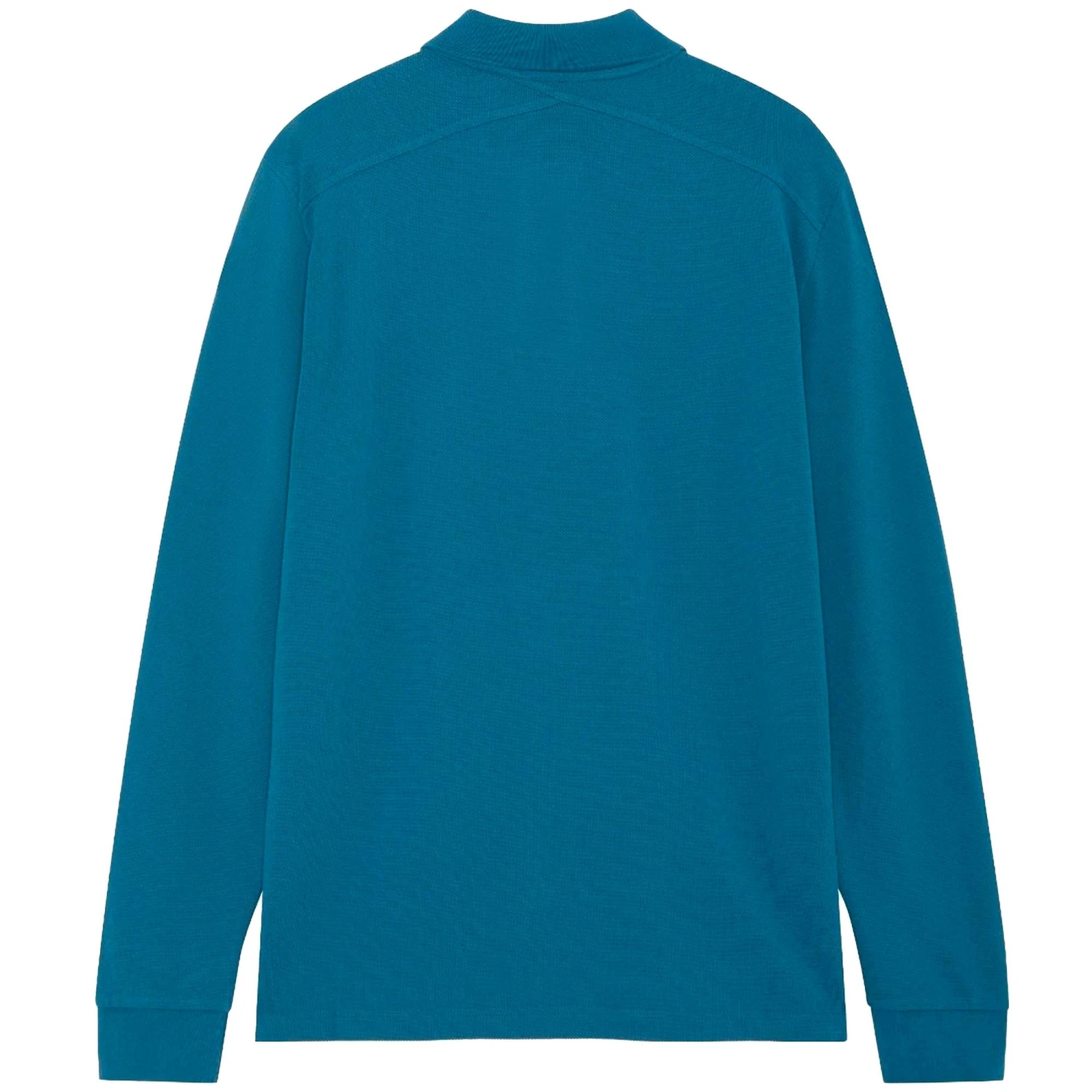Ma Strum Long Sleeve Polo Shirt - Storm Blue 6 Ma Strum Long Sleeve Polo Shirt - Storm Blue - Image 4