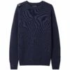 Ma Strum Milano Knit Crew Neck Sweater - True Navy -Emporio Clothing Shop ma strum milano knit crew neck sweater true navy p59679 882100 image