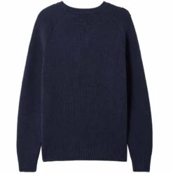 Ma Strum Milano Knit Crew Neck Sweater - True Navy -Emporio Clothing Shop ma strum milano knit crew neck sweater true navy p59679 882118 image