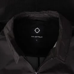 Ma Strum Nylon Grid Overshirt - Jet Black 7 Ma Strum Nylon Grid Overshirt - Jet Black -Emporio Clothing Shop ma strum nylon grid overshirt jet black p57353 830553 image