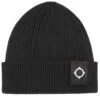 Ma Strum Rib Beanie Hat - Jet Black