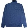 Maison Kitsune Bold Fox Head Patch Turtle Neck - Sapphire