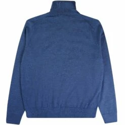 Maison Kitsune Bold Fox Head Patch Turtle Neck - Sapphire -Emporio Clothing Shop maison kitsune bold fox head patch turtle neck sapphire p59367 877624 image