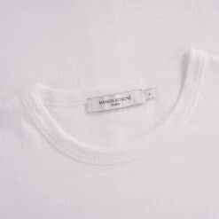 Maison Kitsune Fox Head Patch T-Shirt - White -Emporio Clothing Shop maison kitsune fox head patch t shirt white p48175 666114 image