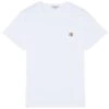 Maison Kitsune Fox Head Patch T-Shirt - White