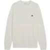Maison Kitsune Grey Fox Head Patch Classic Sweatshirt - Ecru