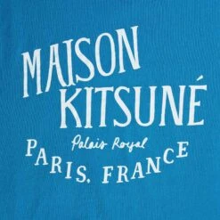 Maison Kitsune Palais Royal Classic T-Shirt - Sapphire -Emporio Clothing Shop maison kitsune palais royal classic t shirt sapphire p59169 870782 image