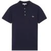 Maison Kitsune Tricolour Patch Classic Polo Shirt - Navy -Emporio Clothing Shop maison kitsune tricolour patch classic polo shirt navy p59166 870812 image