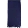 Maison Kitsune Virgin Wool Logo Scarf - Ink Blue -Emporio Clothing Shop maison kitsune virgin wool logo scarf ink blue p59374 885150 image
